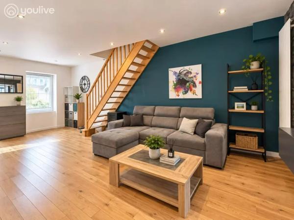 Maison 90m2 avec jardin
