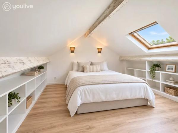 Maison 90m2 avec jardin