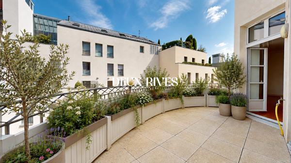 T4 - Traversant 112m2 - Terrasse calme 13 m2 acces salon / cuisine