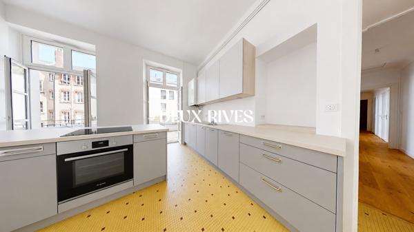 T4 - Traversant 112m2 - Terrasse calme 13 m2 acces salon / cuisine