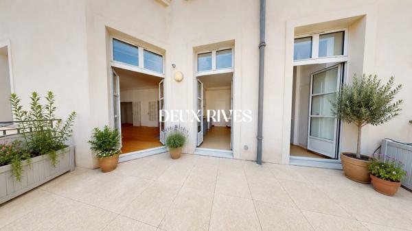 T4 - Traversant 112m2 - Terrasse calme 13 m2 acces salon / cuisine