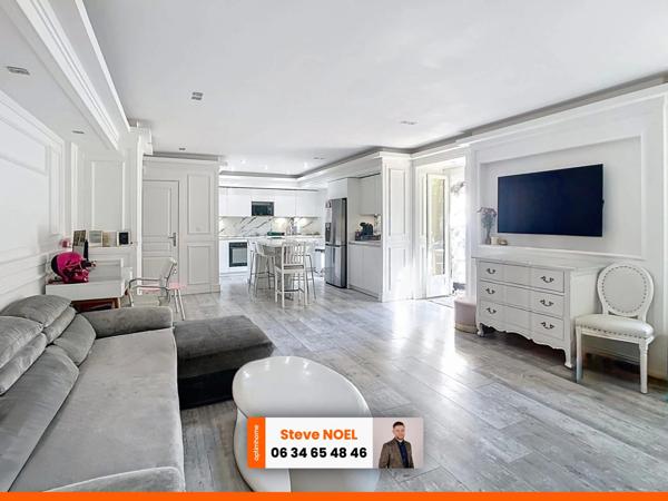 APPARTEMENT 4 PIÈCES - JARDIN PRIVATIF DE 200 M2 - 600 M DE LA GARE - COMMERCES SUR PLACE