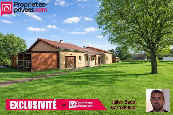 Maison Peschadoires 7 pièce(s) 160 m2 environs + jardin +/-2000 m2