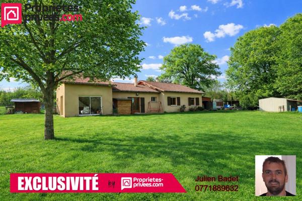 Maison Peschadoires 7 pièce(s) 160 m2 environs + jardin +/-2000 m2