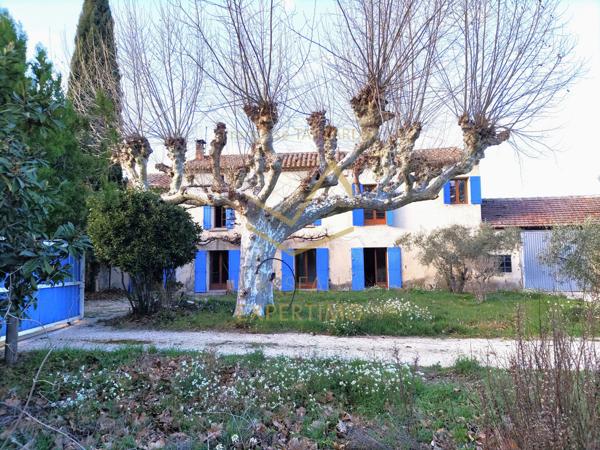 MAS EN CAMPAGNE INDIVIDUEL A RENOVER AVEC HANGAR SUR 8 440M2