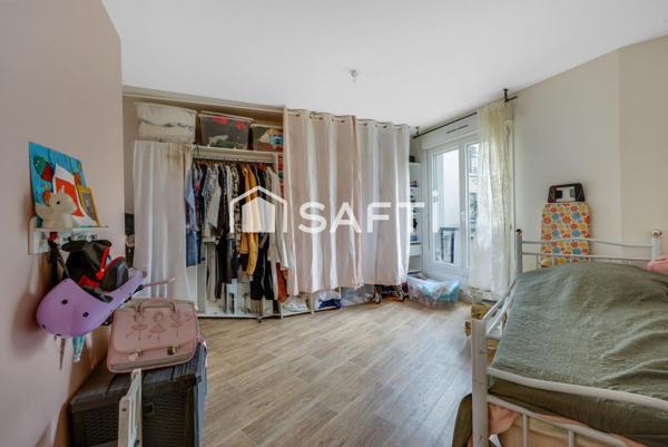Appartement deux pièces avec un extérieur au calme