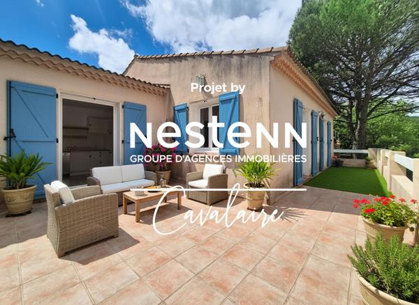 Superbe villa provençale d'environ 200 m² au sud de Cogolin sur un terrain piscinable et arboré