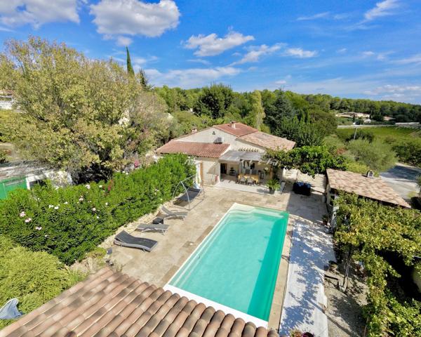 Villa - Plain pied - Piscine - T2 indépendant - 83510 Lorgues - Réf 87422963