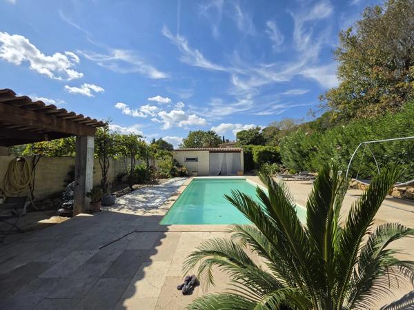 Villa - Plain pied - Piscine - T2 indépendant - 83510 Lorgues - Réf 87422963
