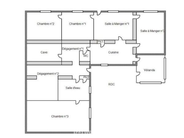 Longère 146 m² à Corné 49630