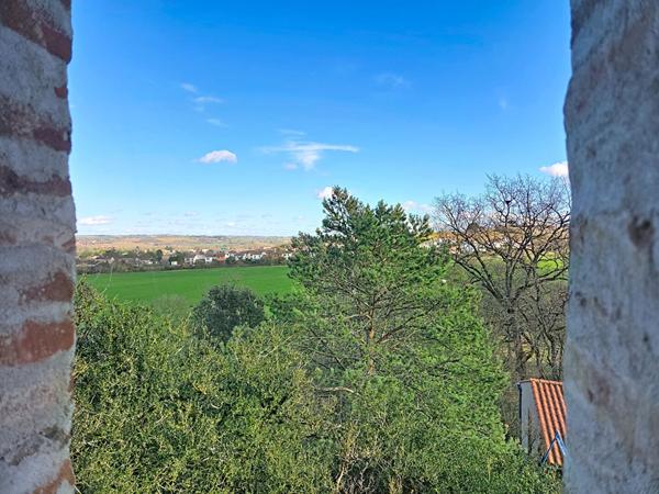 Maison d'architecte 163 m² - studio indépendant - Parc arboré 5 000 m² - Pigeonnier XIXe - Vue panoramique - Pompertuzat