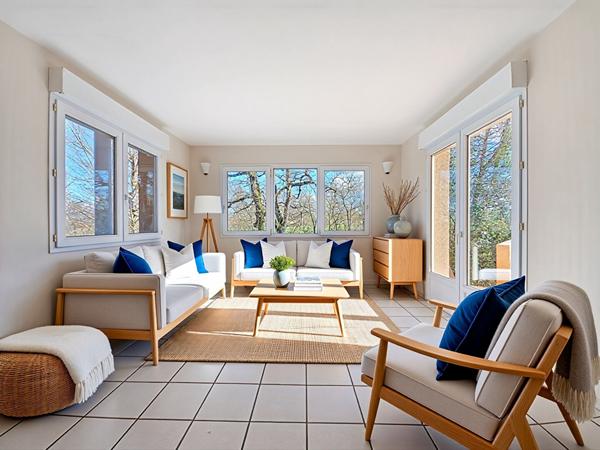 Maison d'architecte 163 m² - studio indépendant - Parc arboré 5 000 m² - Pigeonnier XIXe - Vue panoramique - Pompertuzat