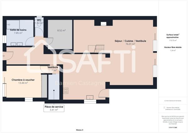 Maison 4 chambres GAJAC