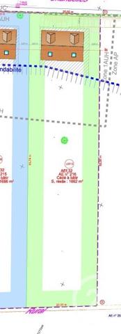 Terrain à vendre  1662 m2 COULOMBS - 28