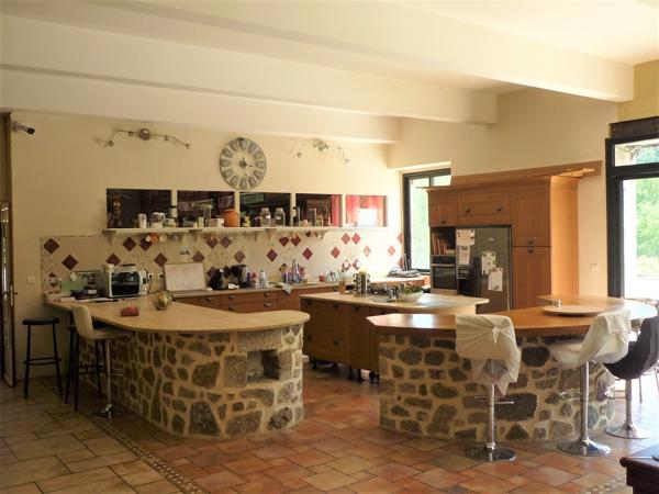 La Grand-Combe (30110) Incroyable demeure en pierre du 19eme de 700 m² habitables en partie rénové sur 1,5 hectares constructibles.