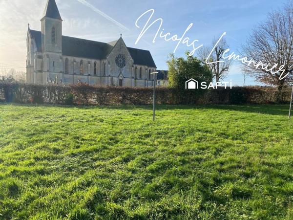 Terrain de 662m² constructible à Bavent