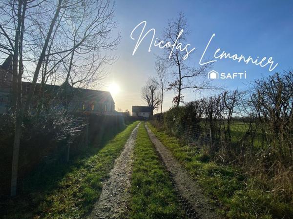 Terrain de 662m² constructible à Bavent