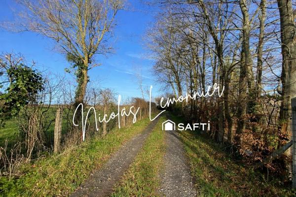 Terrain de 662m² constructible à Bavent