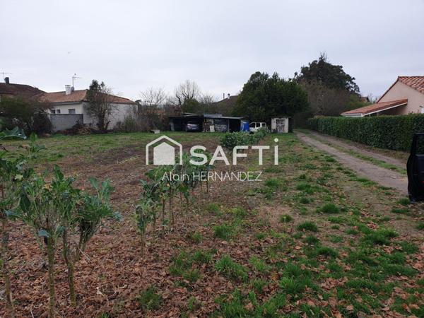 RARE à Cazères – Terrain constructible en centre-ville avec gros potentiel !