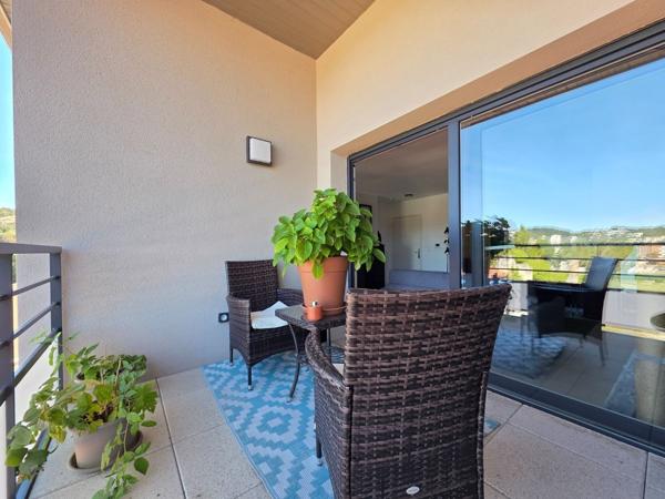 Appartement 51m² avec balcon et place de parking