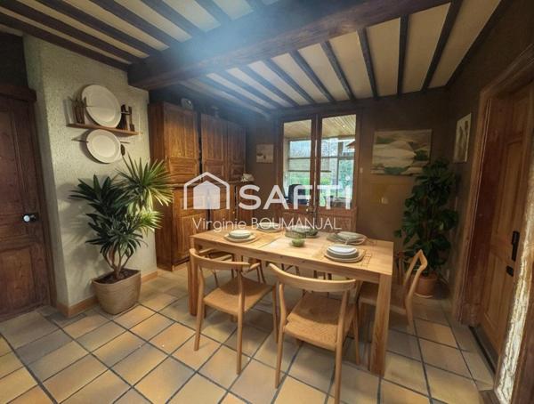 Bien rare de 115 m2 2 chambres avec un grand jardin et des dépendances