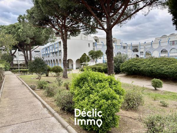 Vente appartement Le grau du roi, 27m² 1 pièce 123 000€ avec garage