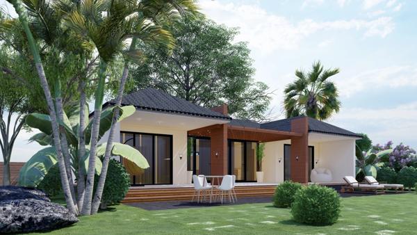 SAINTE CLOTILDE (974) - Villa luxe à vendre 5 pièces de 150 m² + Jardin arboré paysagé + Piscine et Jaccuzi parcelle de 1300 M²