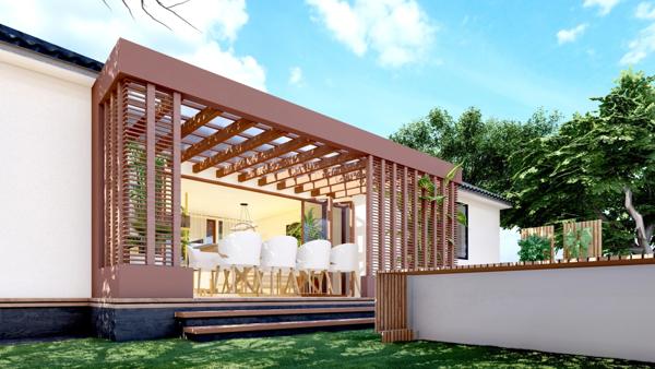 SAINTE CLOTILDE (974) - Villa luxe à vendre 5 pièces de 150 m² + Jardin arboré paysagé + Piscine et Jaccuzi parcelle de 1300 M²