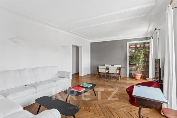 Exclusivité Levallois-Neuilly- 109m2-3 Chambres -Vue totalement dégagée.