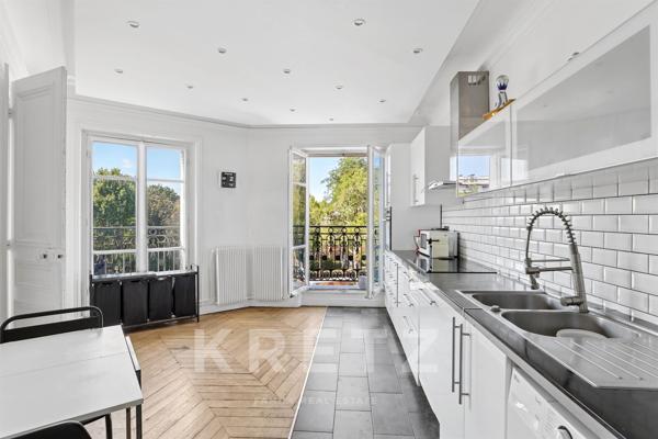 Exclusivité Levallois-Neuilly- 109m2-3 Chambres -Vue totalement dégagée.