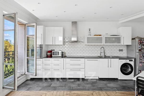 Exclusivité Levallois-Neuilly- 109m2-3 Chambres -Vue totalement dégagée.