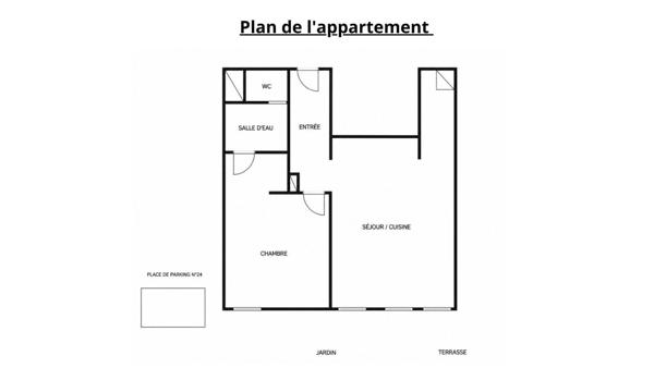 Vente appartement 36m2 CENON (33150)