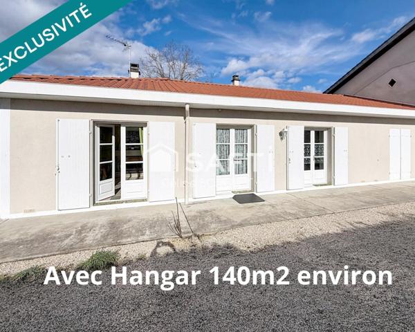 Maison 4 chambres avec dépendance 140m2 environ