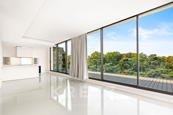 Villa contemporaine suspendue au-dessus du Parc Montsouris