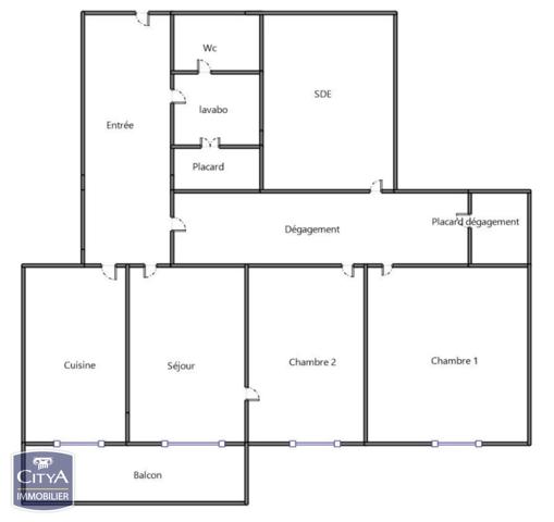 Appartement à vendre 3 pièces 70m² Paris 12e Arrondissement (75012)