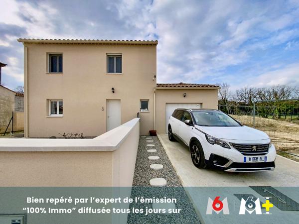 Piolenc (84420) MAISON DE 92m² de 2024 - Parcelle 471 m² - Lotissement calme
