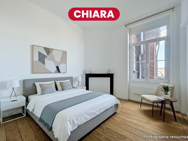 LILLE CENTRE / CITADELLE / JARDIN VAUBAN / QUAI DU WAULT? Appartement T3 de 76 m² ? 2 chambres ? Cachet de l'ancien