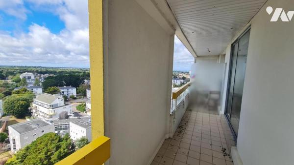 A VENDRE - Saint-Nazaire Proche Parc Paysager - Appartement T4 avec 3 chambres balcon et garage