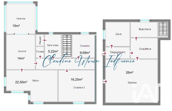 Maison à vendre 5 pièces 90 m² Saint-Julien-de-Concelles