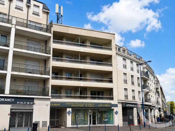 Appartement F3 à vendre  3 pièces - 66,21 m 2   DRANCY  - 93