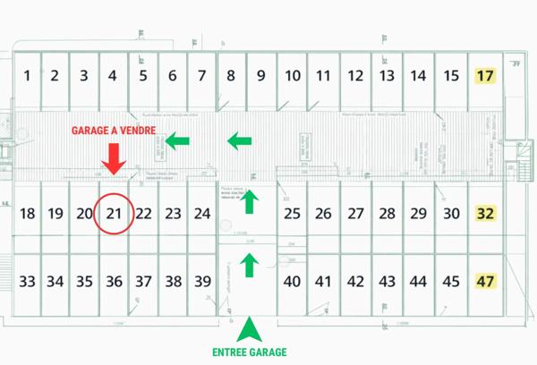Parking - 12 m² Exclusivité efficity