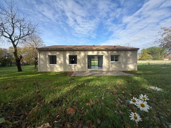 Maison à vendre proche d'Angoulême (16) PLAIN-PIED 3 chambres /garage/ jardin