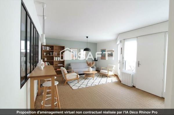 Appartement T3 dans résidence d'exception au centre ville