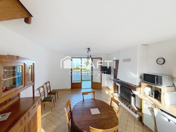 Maison 61 m2 - 3 chambres - Vue sur l'Océan