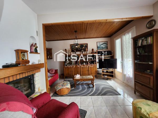 Maison 5 chambres sur terrain clos