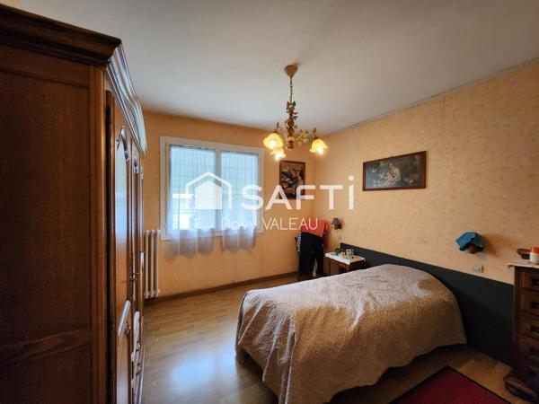 Maison 5 chambres sur terrain clos