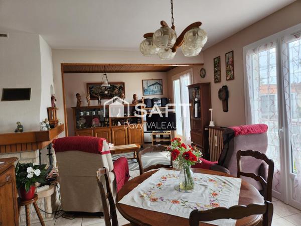 Maison 5 chambres sur terrain clos