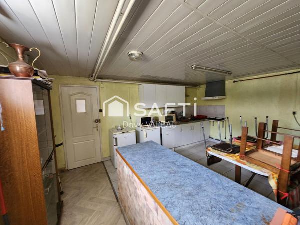 Maison 5 chambres sur terrain clos