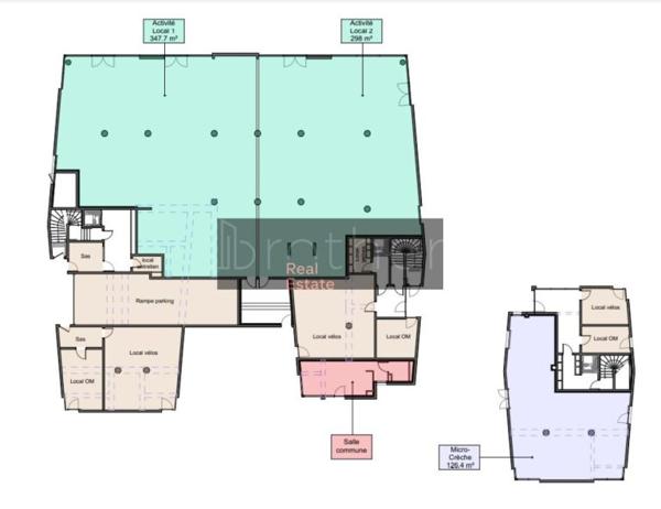 Local Commercial de 646 m² à vendre à Bordeaux Ouest-Merignac