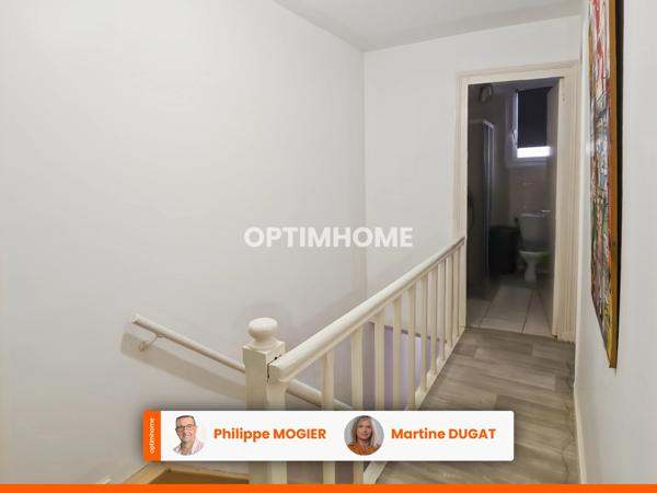 Appartement en duplex centre ville T3 de 50.76m2, au 1er étage, cave